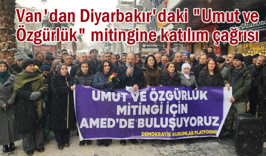 Van’da “Umut ve Özgürlük” mitingine katılım çağrısı
vanekspres.com.tr/vanda-umut-ve-…

<a href="/WanDEMkadin/">DEM Parti Wan Kadın Meclisi</a> <a href="/gulsenkurtDEM/">Gülşen kurt</a> <a href="/neslihansedal65/">Neslihan ŞEDAL</a>
<a href="/cnnuzunay/">Canan Uzunay</a> <a href="/ayvazhzr/">Ayvaz Hazır</a> <a href="/PervinBuldan/">Pervin BULDAN</a> <a href="/zulkuf__ucar/">Zülküf Uçar</a>
<a href="/MahmutDindar65/">Mahmut Dindar</a> <a href="/dbp_wan/">DBP WAN</a> <a href="/AbdullahZeydan/">Abdullah Zeydan</a> <a href="/davutacar6521/">Davut Acar</a> <a href="/tuncerbakirhan/">Tuncer BAKIRHAN</a> <a href="/TulayHatim/">Tülay Hatimoğulları</a> <a href="/KeskinBayindir/">Keskin Bayındır</a>
