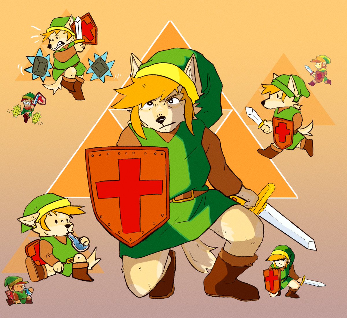 Crypticole_'s tweet image. The Hero of Hyrule