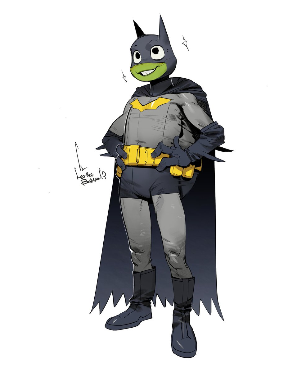 Dab404_'s tweet photo. #leonardo #tmnt #tmntmm #tottmnt
His obsession to Batman gets me all the time https://t.co/IVfGubudJq
