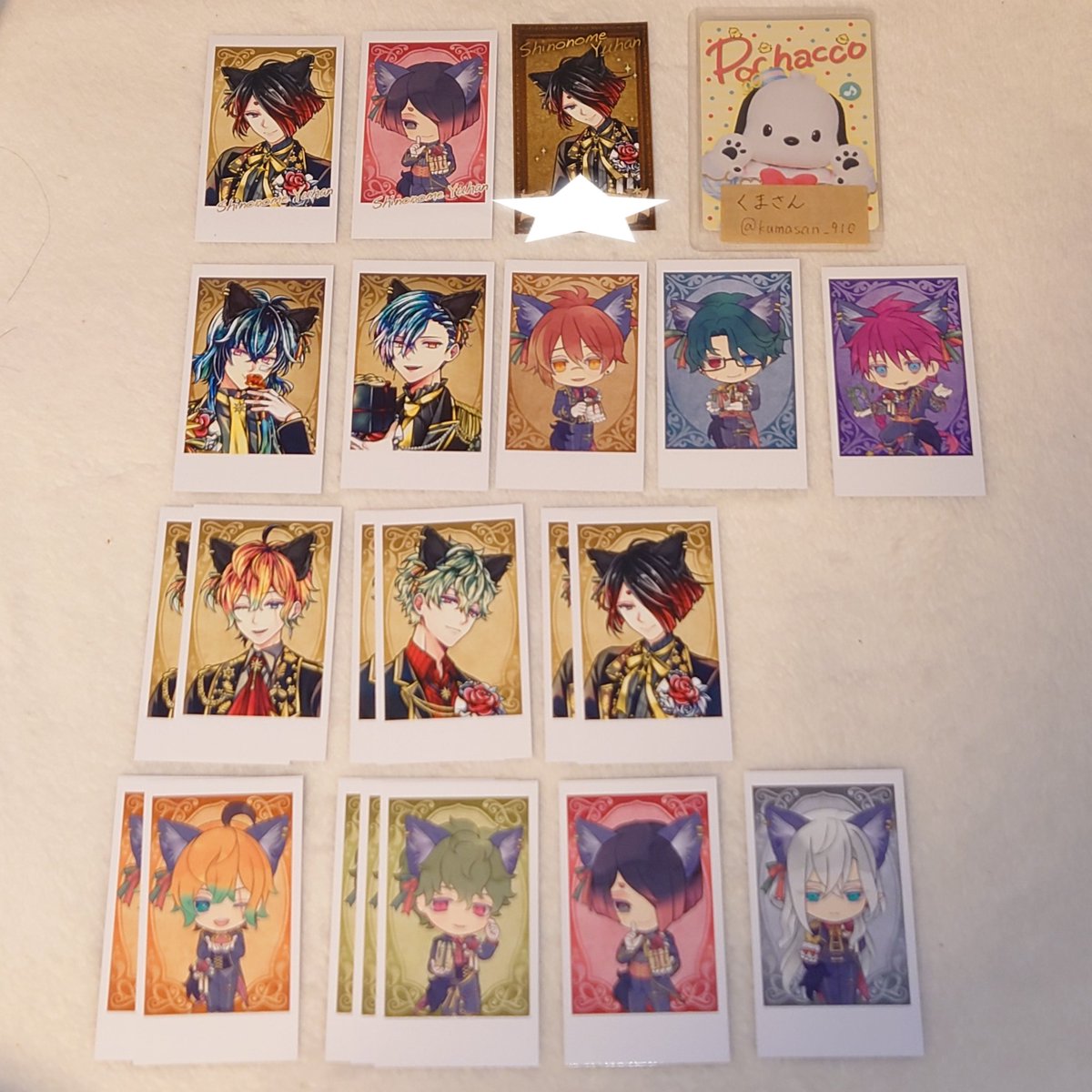 交換】 悪魔執事と黒い猫 あくねこ ナンジャタウン アクリルコースター