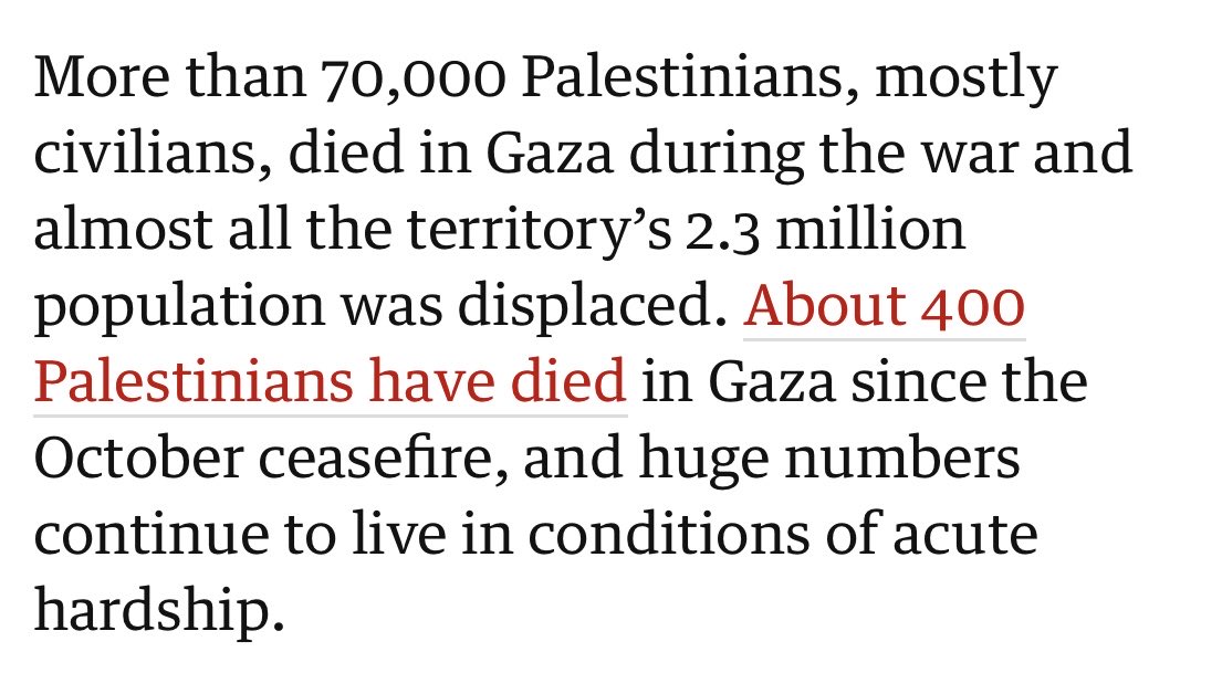 Hamza_a96's tweet image. Another Guardian article today where Palestinians “died” not “were killed”, and apparently no one is responsible.