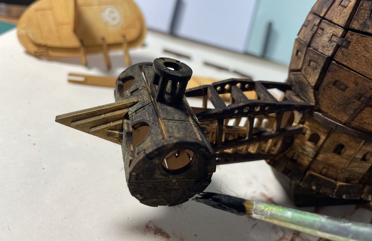 ki-gu-mi”の『タイガーモス号』第二章（彩色編）🎨 …汚し塗装が楽しい