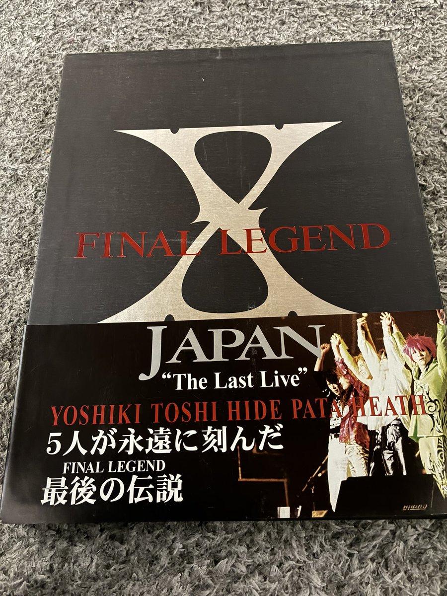 93年東京ドームの写真集 #XJAPAN