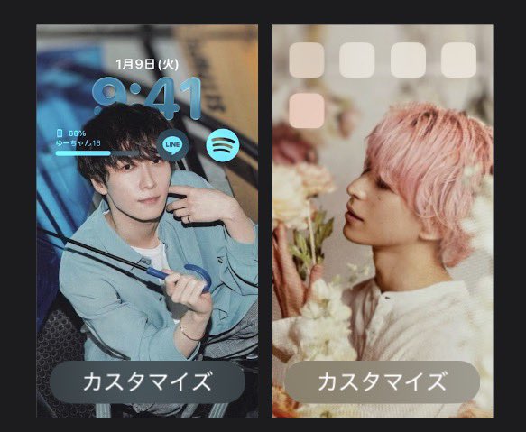 FFさん専用ページ FFさんのみなさん🙌✨ 見せれる人だけで良いので ホーム画面とロック