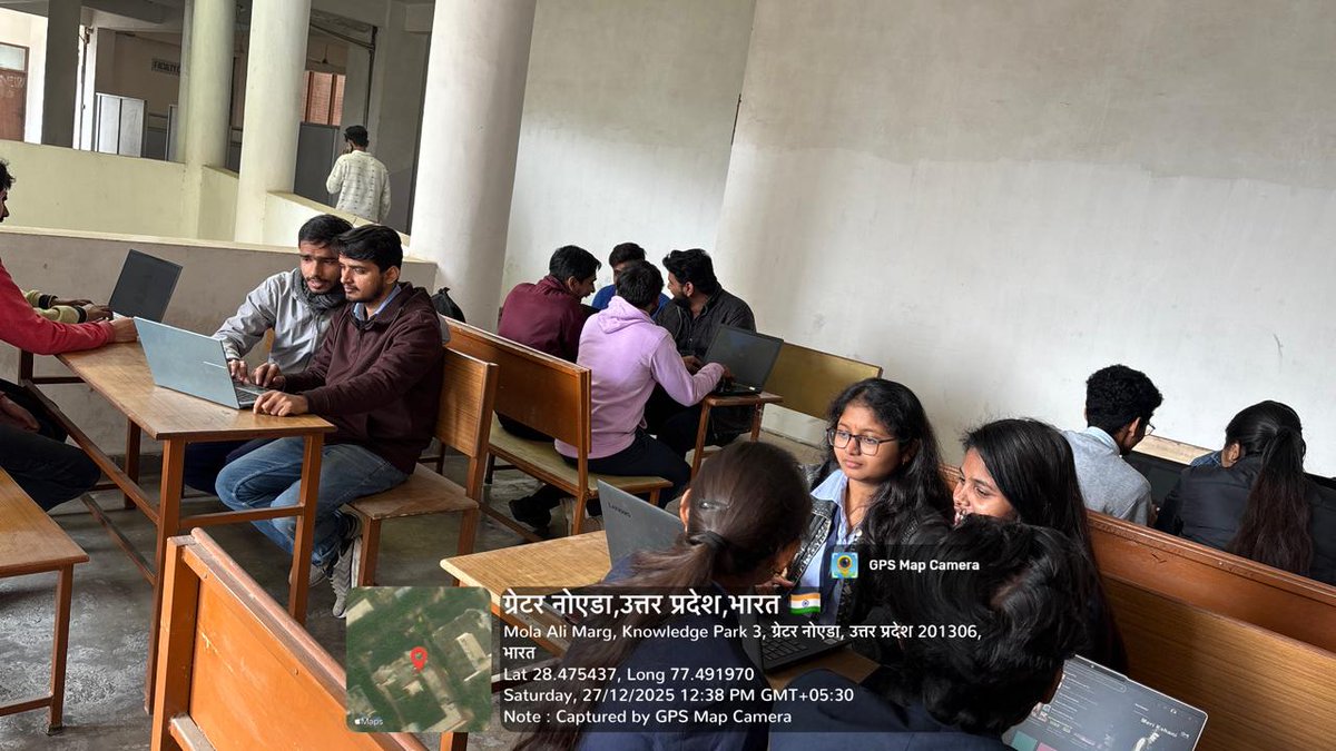 PIITgrNoida's tweet photo. Hackathon 2025 Concludes Successfully at PIIT Greater Noida   

#Hackathon2025 #PIITGreaterNoida #ComputerScienceDepartment
#SuccessfulEvent #StudentInnovation #TechEvent #CodingCulture
#FutureDevelopers #TeamworkAndInnovation
#CampusEvents https://t.co/5oBn5tlG0d