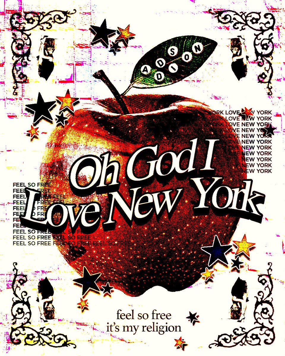 New York - Addison Rae poster I designed!!!