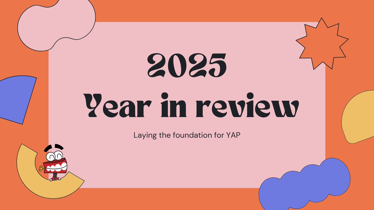 Our year in review: Laying the foundation for success

Building YAP in 2025 wasn’t about loud launches or viral moments. 

It was about quiet, compounding work—laying foundations, shipping deliberately, and proving that language learning can be real, rewarding, and verifiable