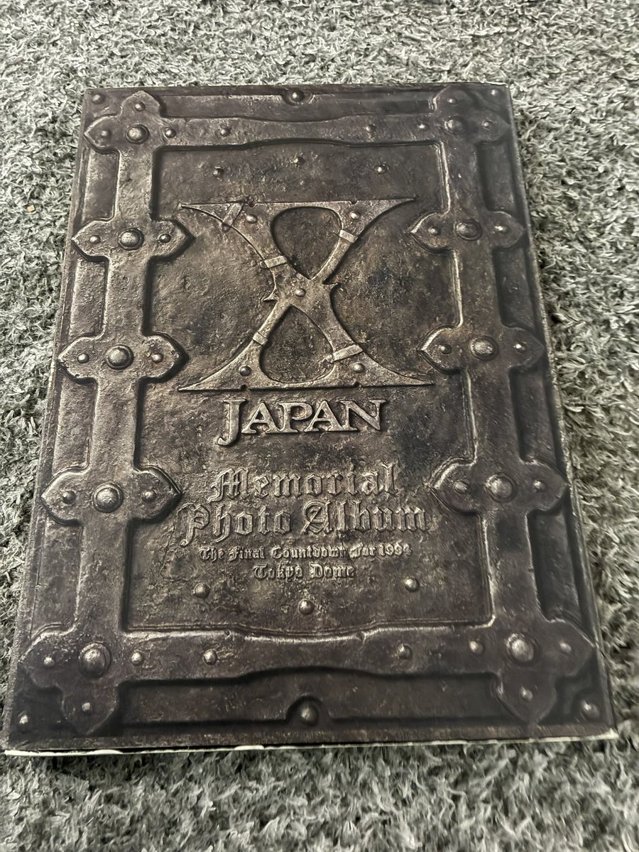 当時物　X　JAPAN　東京ドーム93年₋96年シリアルナンバー入り未開封 当時物XJAPAN東京ドーム93年₋96年シリアルナンバー入り未開封