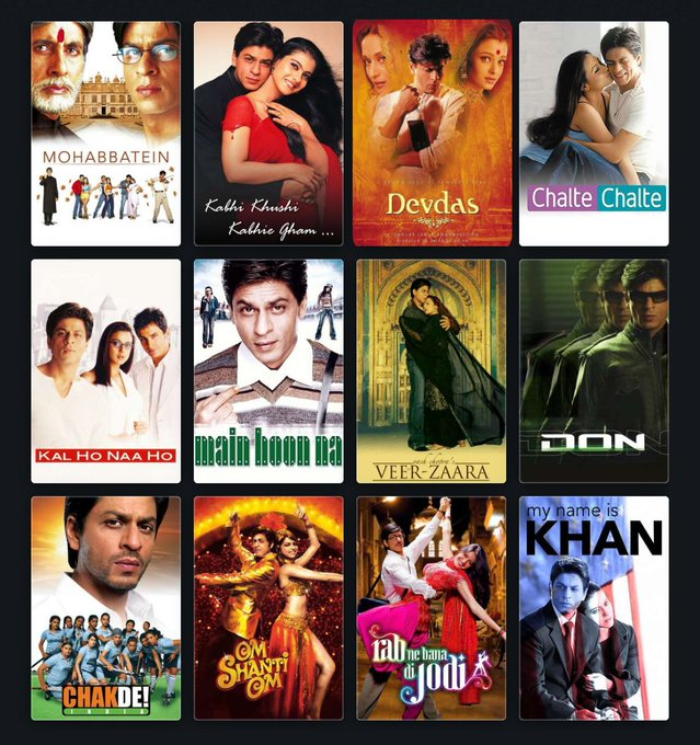 ixadilx's tweet image. Shah Rukh Khan in the 2000s was something else.