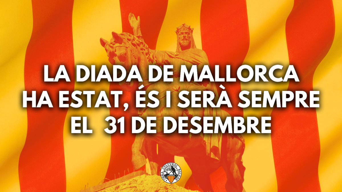 💪 Bona #DiadadeMallorca a tothom! Visca Mallorca! #31D