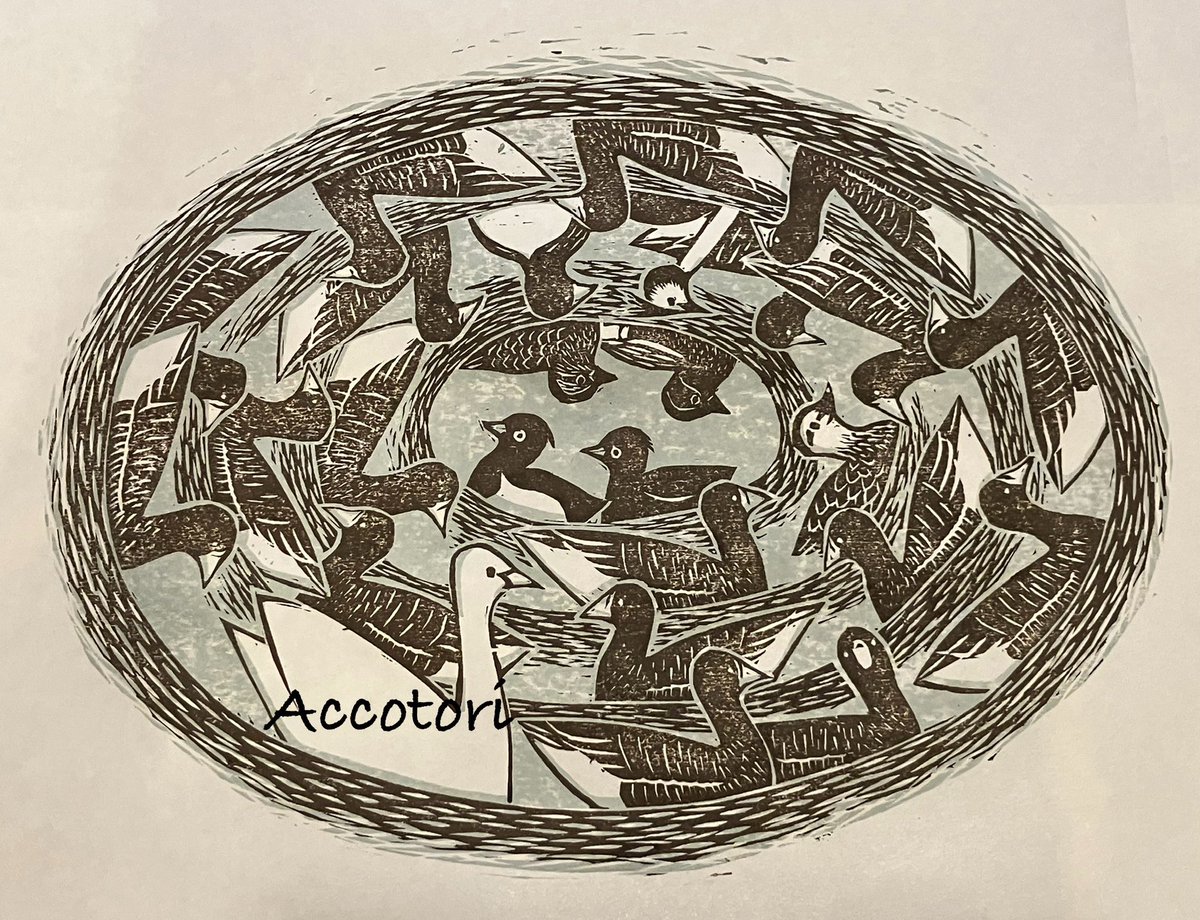 今年作った木版画作品 その2 #木版画