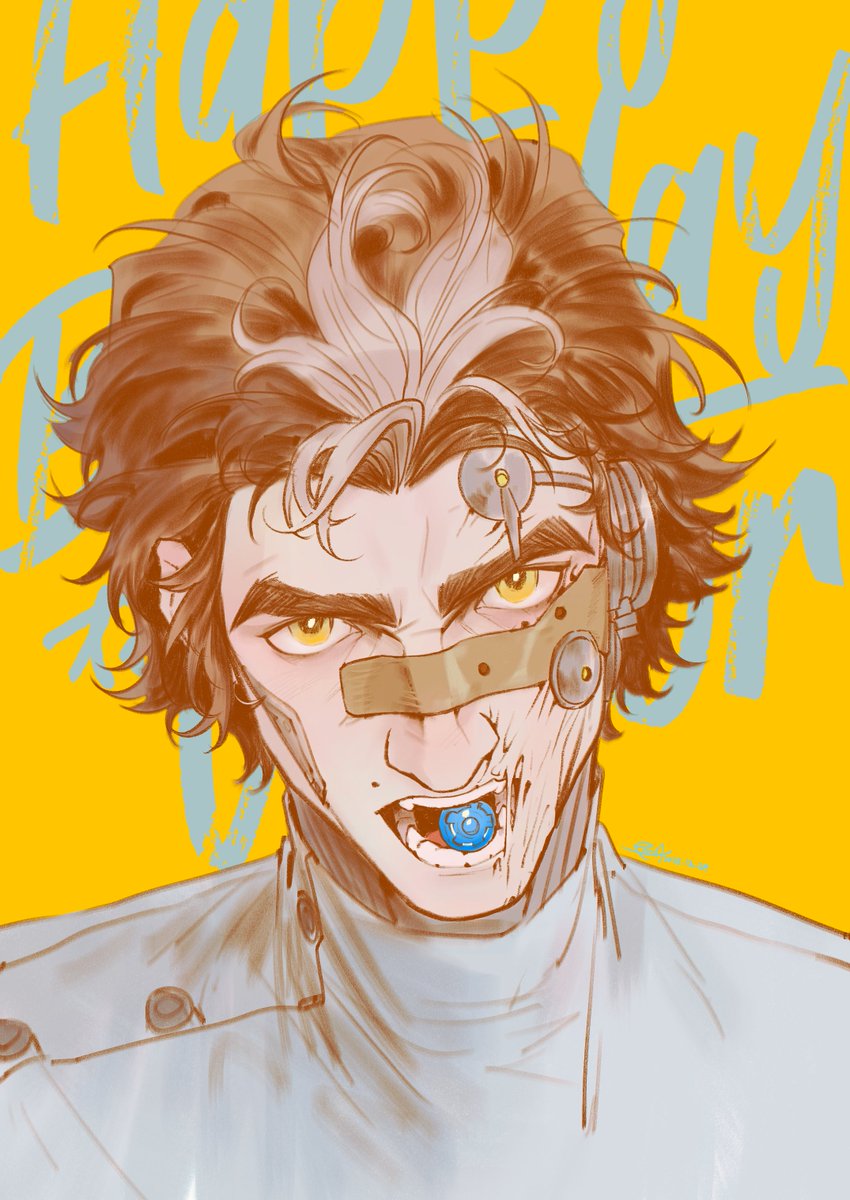 MOON STAR VP 女性イラスト ノベルティ Happy Birthday to Viktor🥳🎂