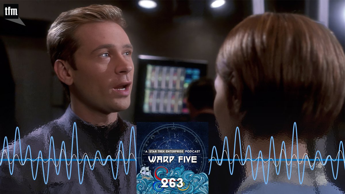 New Warp Five! “I Think I'm a Clone Now” <a href="/cbryanjones/">C Bryan Jones</a> + <a href="/mattrushing02/">Matt Rushing</a> discuss “Similitude,” why Trip matters, Archer's ethics, Sim's sacrifice, T'Pol's kiss, and tying into "Tuvix." tfm.fan/wf263 #StarTrek #Enterprise #podcast 20th-anniversary #rewatch