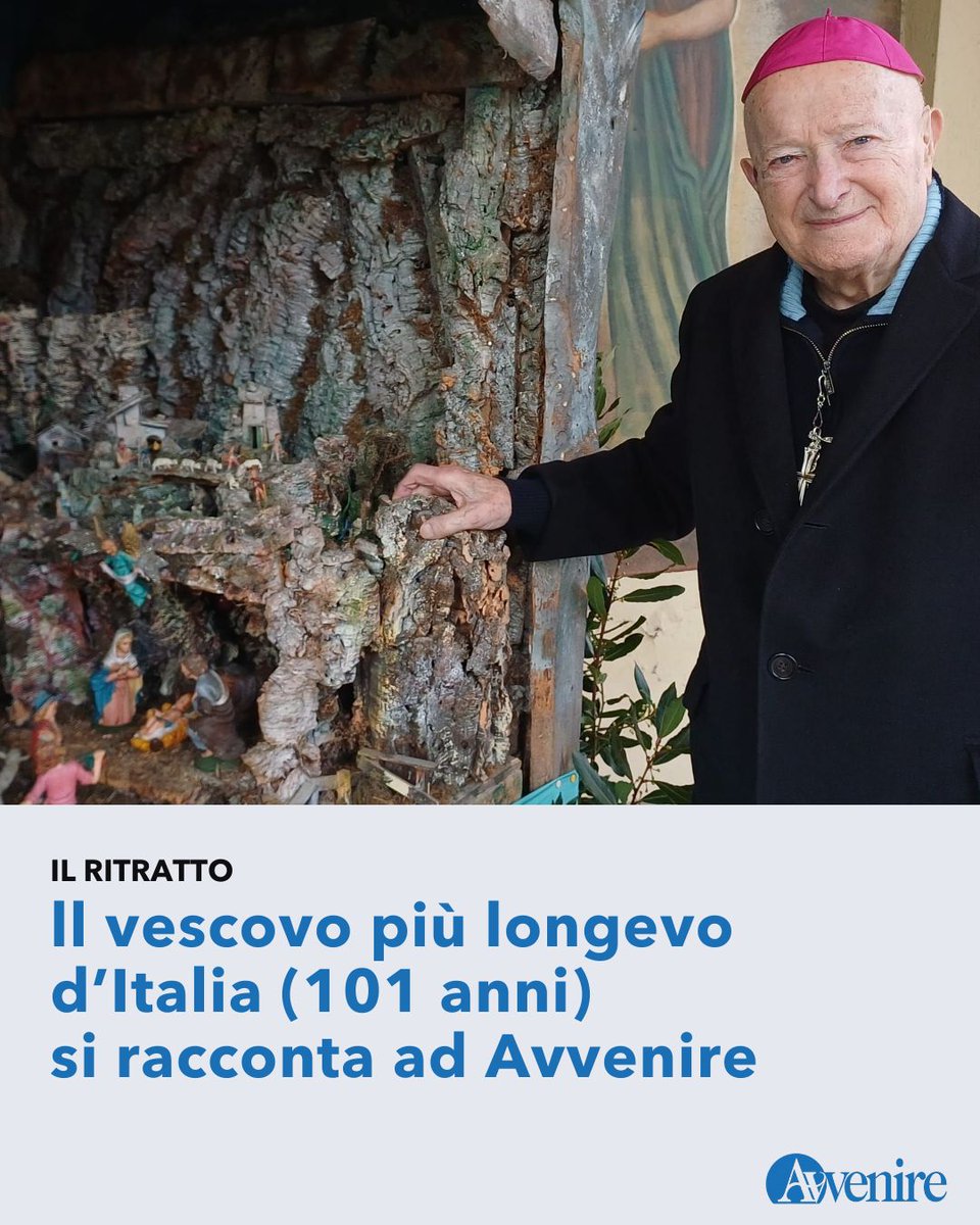 Avvenire_Nei's tweet photo. Se è vero che, come ha scritto don Giuseppe de Luca, la storia di certi vescovi italiani è “più bella di una storia di esploratori e conquistatori, di poeti e pensatori”, quella del vescovo più longevo d’Italia lo è di più. Gaetano Bonicelli, nato il 13 dicembre 1924, ha conosciuto 8 Papi e vissuto numerosi Giubilei: «Un vescovo non va mai in pensione». 

L'intervista esclusiva a cura di Marco Roncalli si legge qui: https://t.co/uqeCwL0PyM