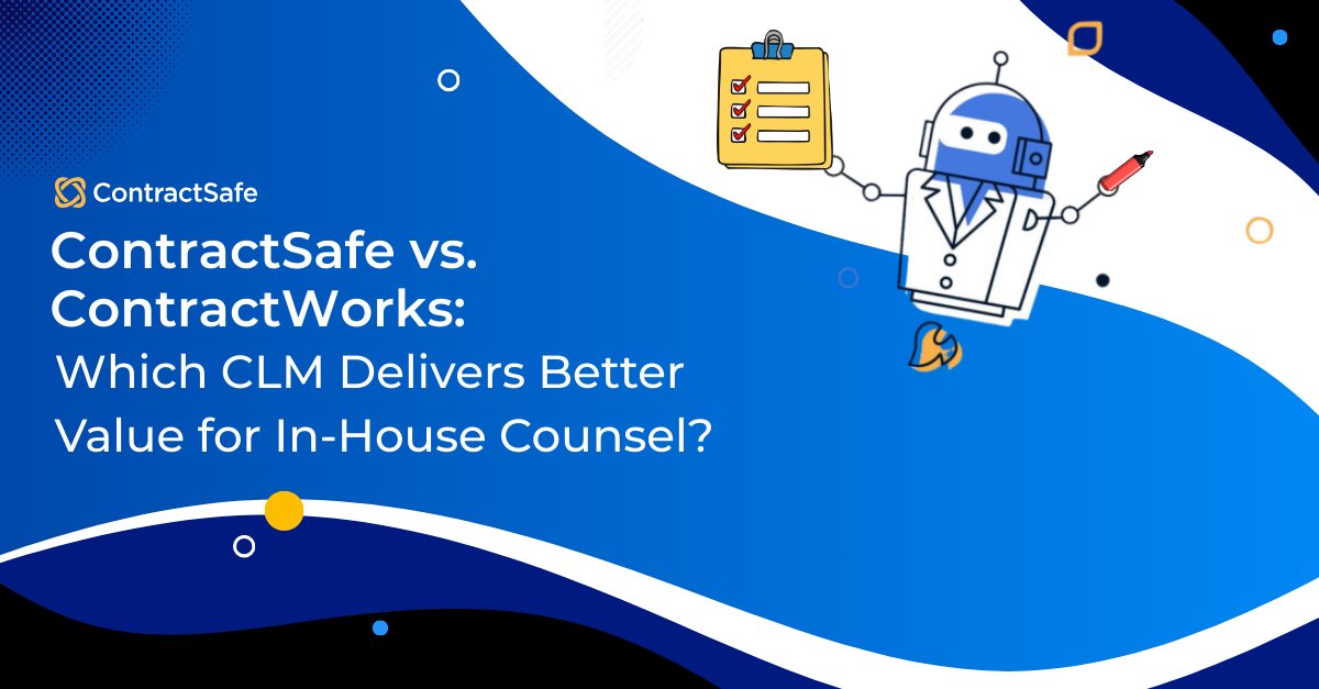 ContractSafe's tweet image. Choosing a CLM in 2026 isn’t about who has more features — it’s about who delivers more value with less overhead.
We compared ContractSafe vs. ContractWorks across AI, search, implementation, and innovation.
👉Read more: hubs.ly/Q03YGQR-0 
#ContractSafe #CLM #ContractWorks