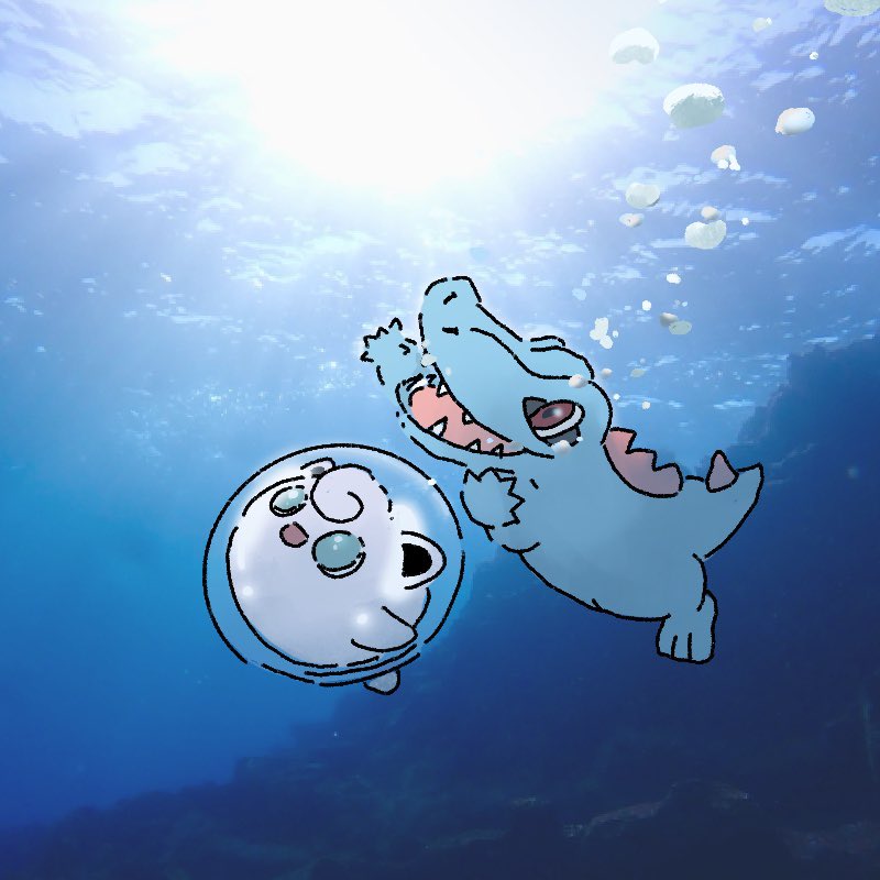 ワニノコ・プリン🌊