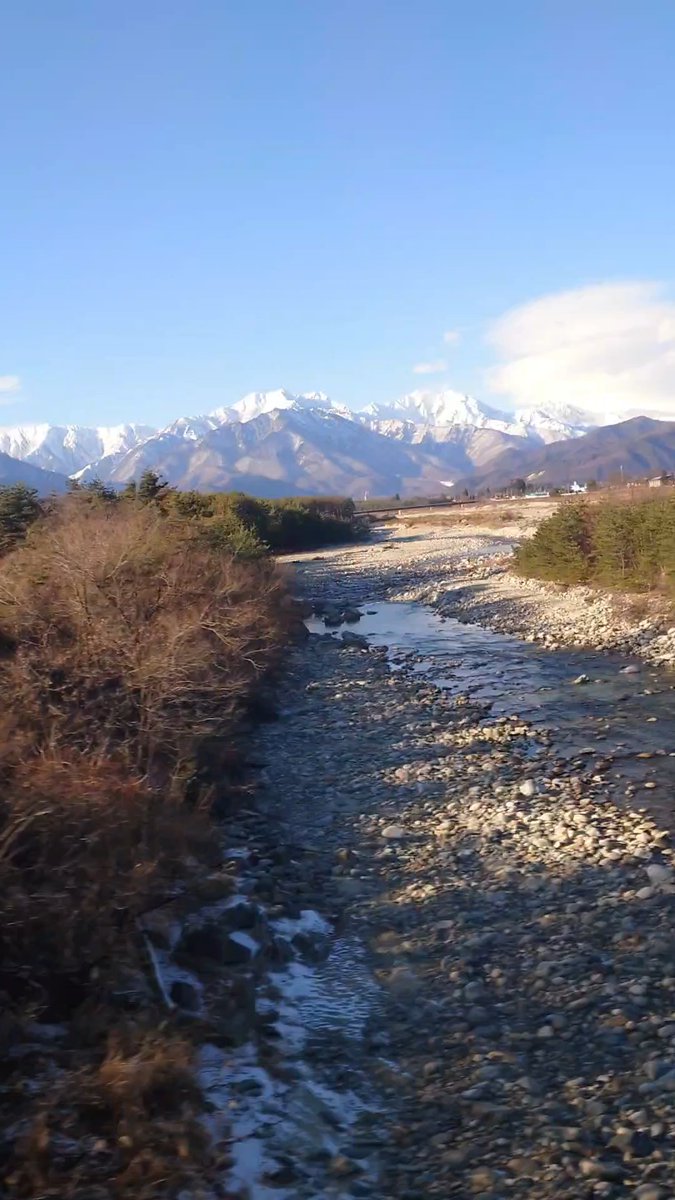 18きっぷで飯田線走破と長野旅🚃
道中の北アルプスが綺麗すぎて大糸線もつまみ食いしてきた 
1日残ったから明日は西に行く( 'ω')