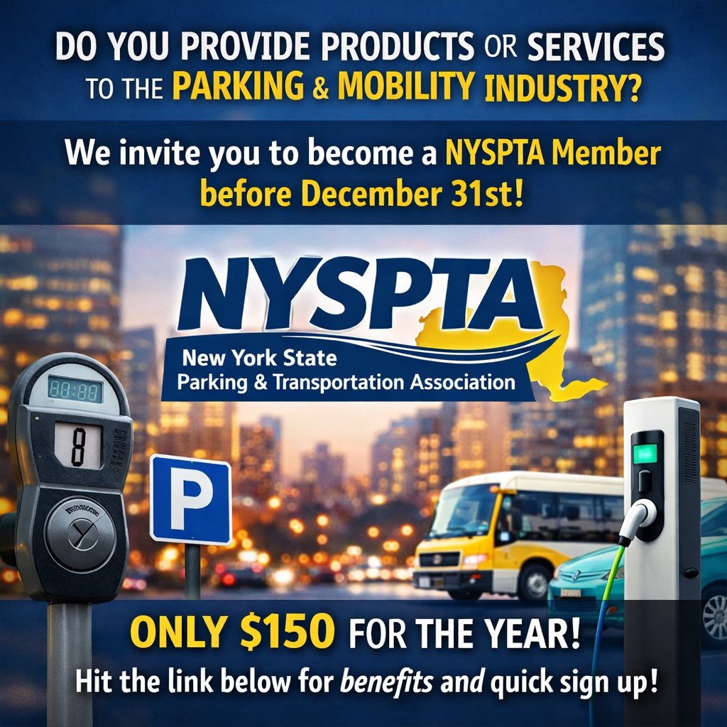 NYS Parking & Transportation Assoc. tweet media