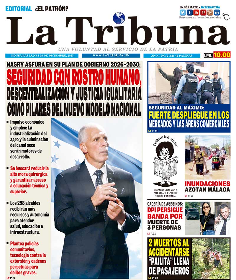 Cuatro diarios de Honduras