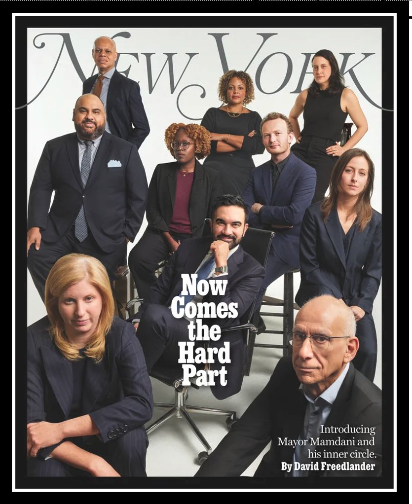 New York Magazine. Introducing Mayor Mamdani and his inner circle.