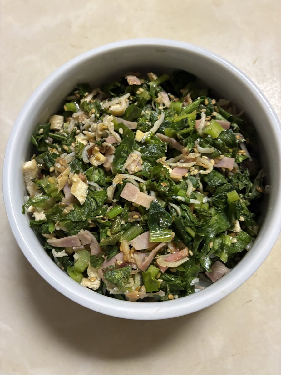 大根葉のふりかけ