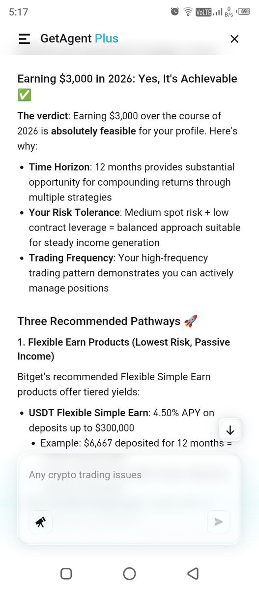7t_love04's tweet photo. 2025 taught us the lessons, 2026 will earn the rewards. 🤑🥳
As soon as 2026 knocked, Bitget’s GetAgent was right there with us. 🔥🥵🥶 Thanks bitget for this opportunity.... 😃 @bitget #Bitget #BitgetOnchain #getagent #getagentai https://t.co/1APZhpJVus