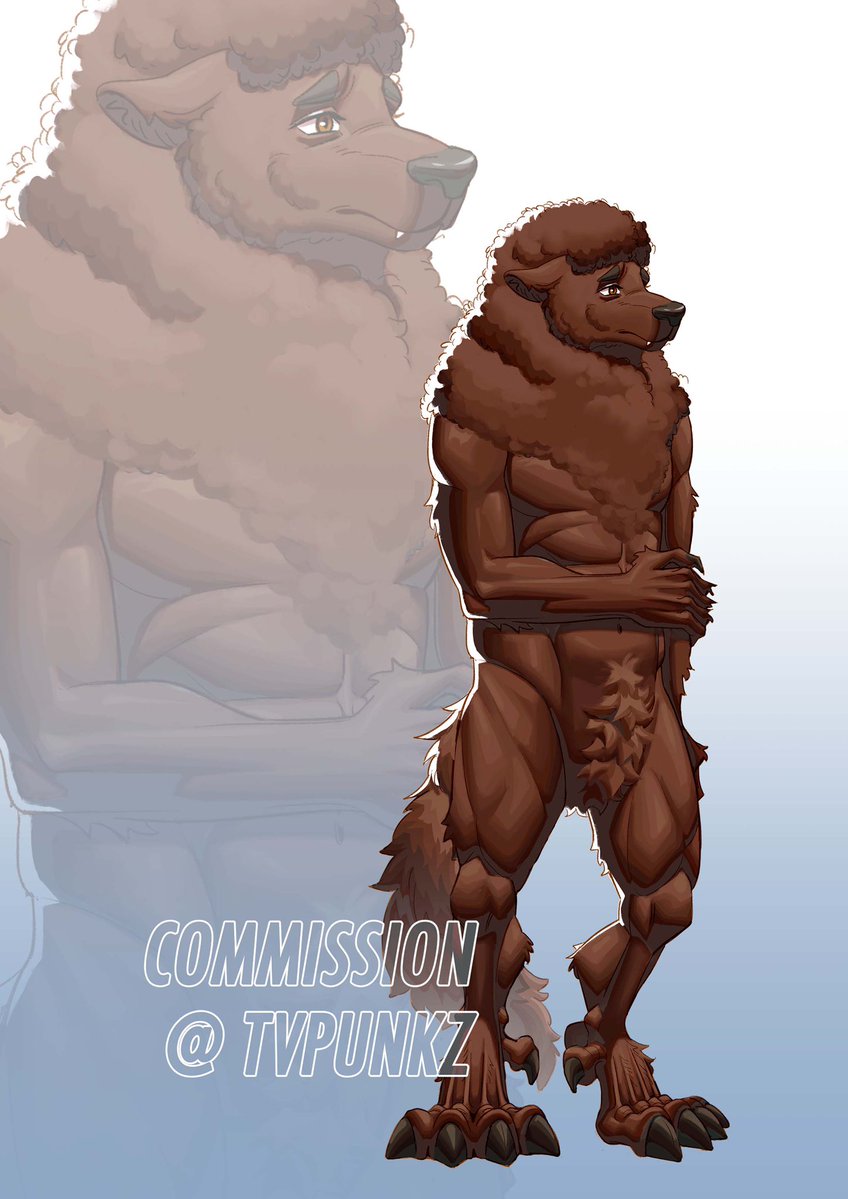 tvpunkz's tweet image. Werewolves comm for @haolethefox 

#vgencomm