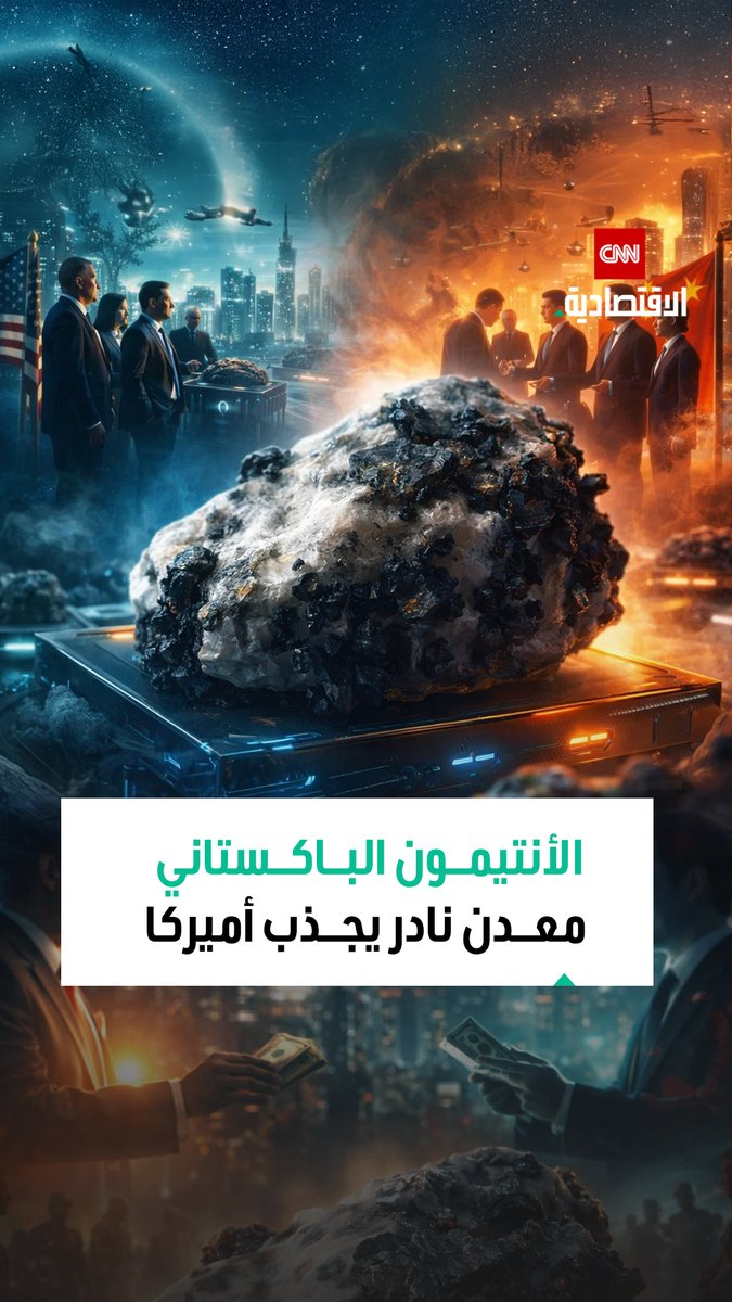 الأنتيمون الباكستاني يدخل سباق القوى الكبرى.. الولايات المتحدة تنافس الصين على معدن نادر ضروري للتكنولوجيا المتقدمة 