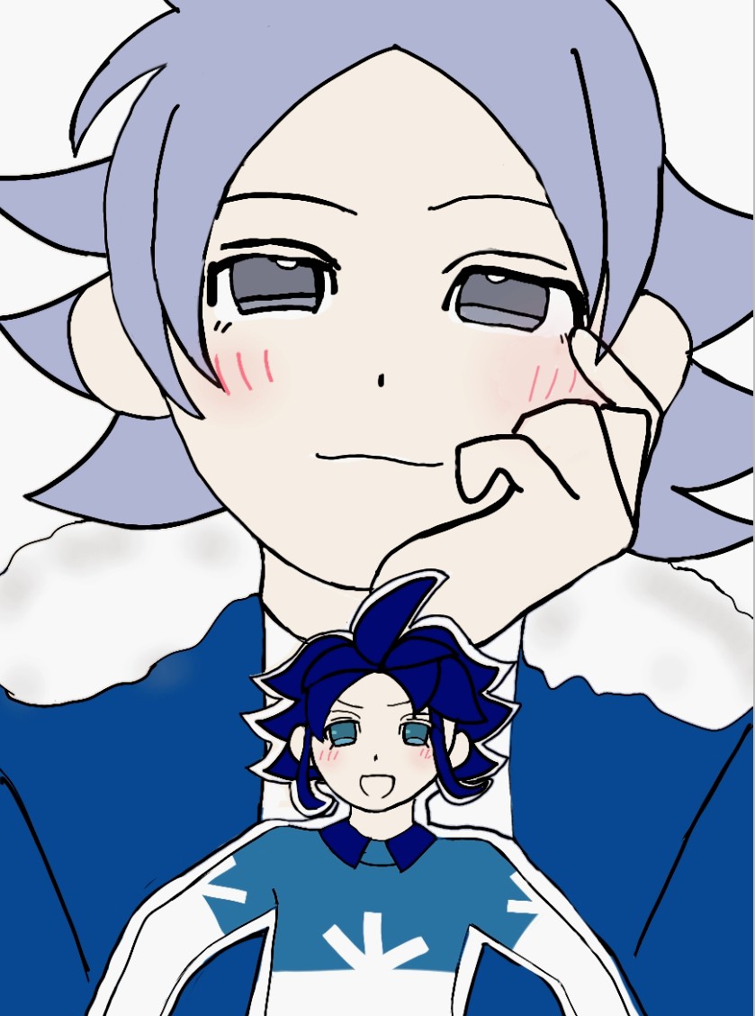 #2025年自分が選ぶ今年の4枚
今年も吹雪君とふぶゆき描きました！
来年もたくさん描きたい💕