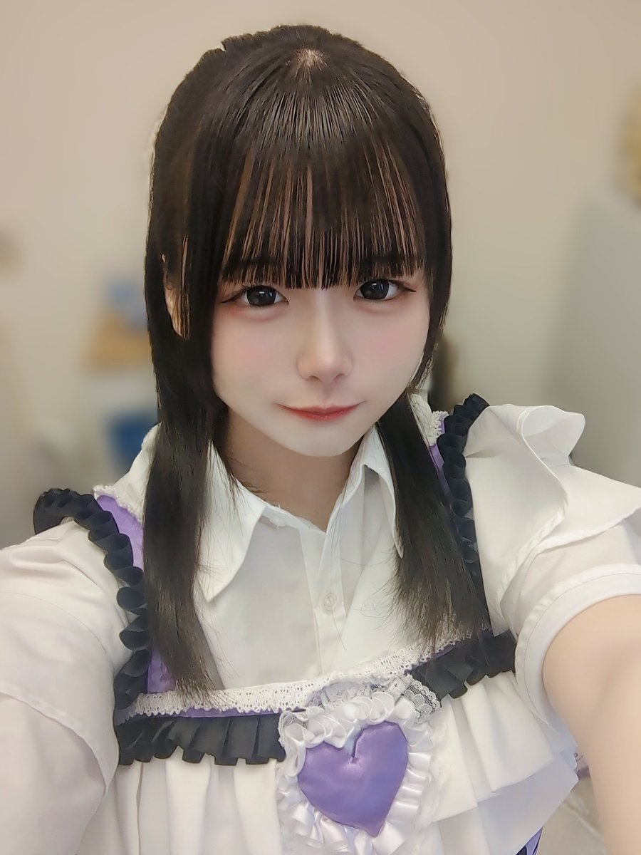 ハーフアップゆづちゃんですよ〜 #ゆづのゆったり時間 #JK