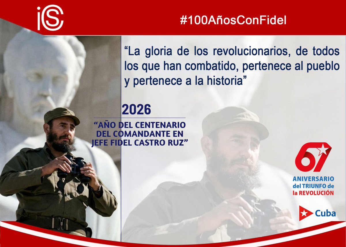 ✊Por encima de todo: el pueblo, al que nos debemos, del cual formamos parte y es el verdadero protagonista de todo lo alcanzado.

Somos y seremos #UnPuebloEnRevolución