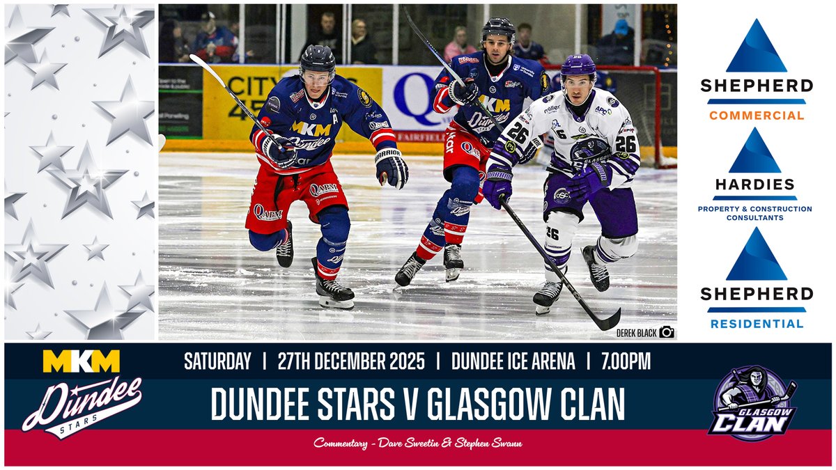 ⭐️ EXTENDED 4K HIGHLIGHTS
🏒 Dundee Stars v Glasgow Clan
🎥 youtu.be/CM39Zff0tm4