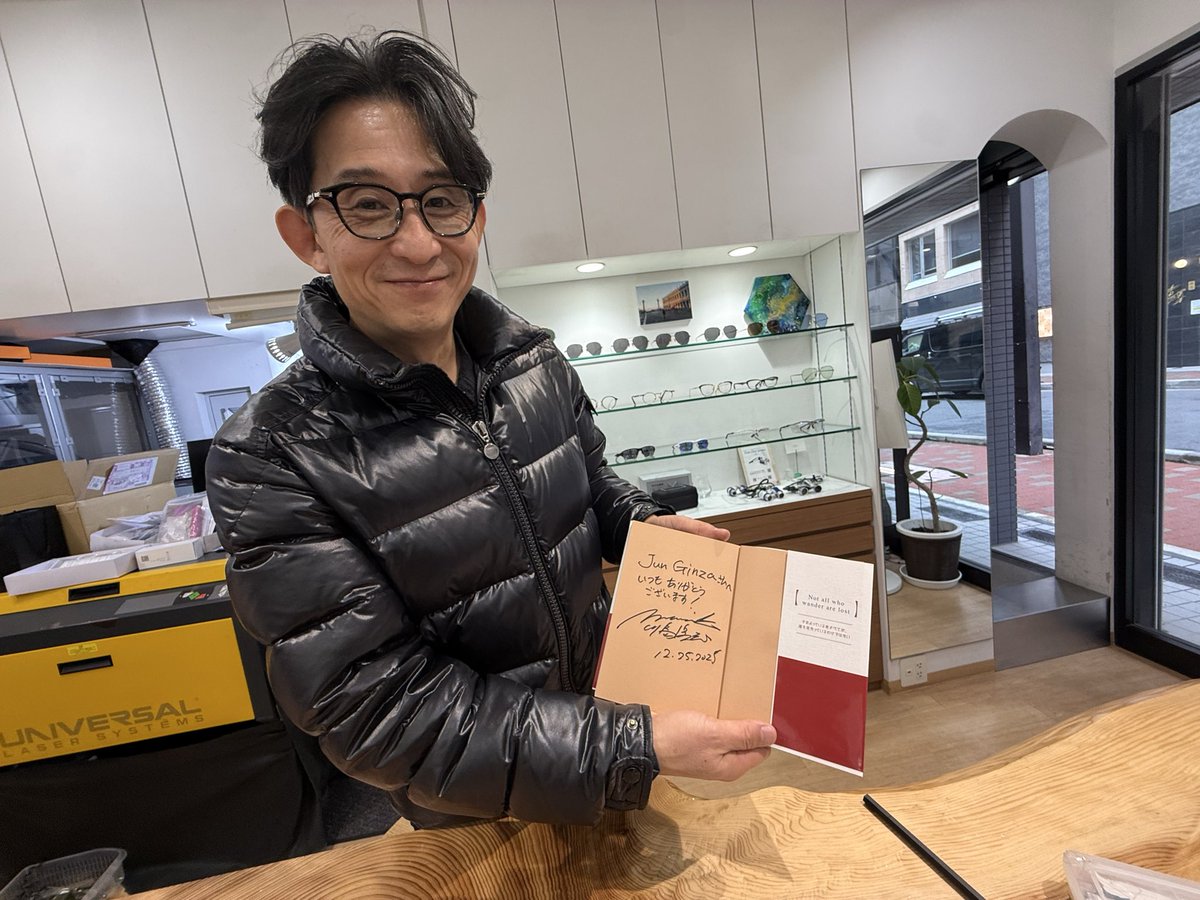 鯖江のオーダーメイド眼鏡 JUN GINZA tweet media