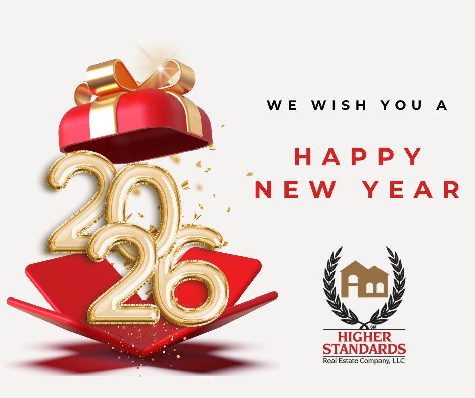HSRealEstateCo's tweet image. Happy New Year from the Realtors at #higherstandardsrealestateco