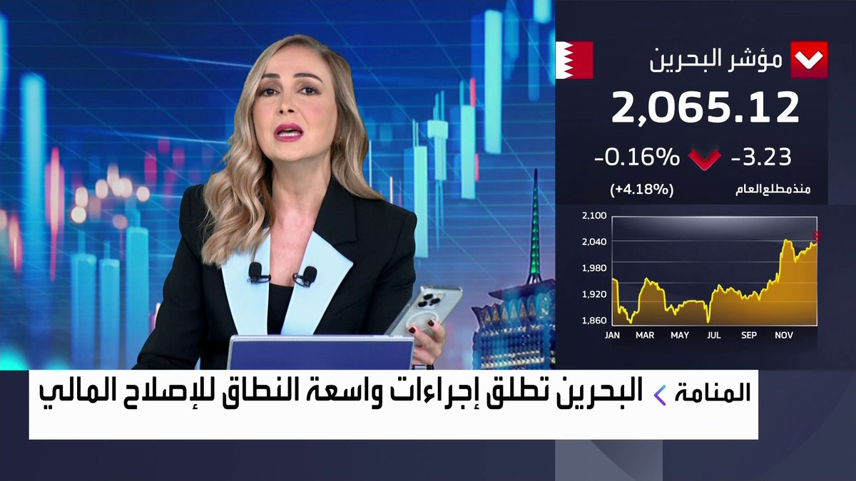 البحرين تطلق إجراءات واسعة النطاق للإصلاح المالي وتقرر تخفيض النفقات الإدارية الحكومية بنسبة 20% جرس الإغلاق _Business 