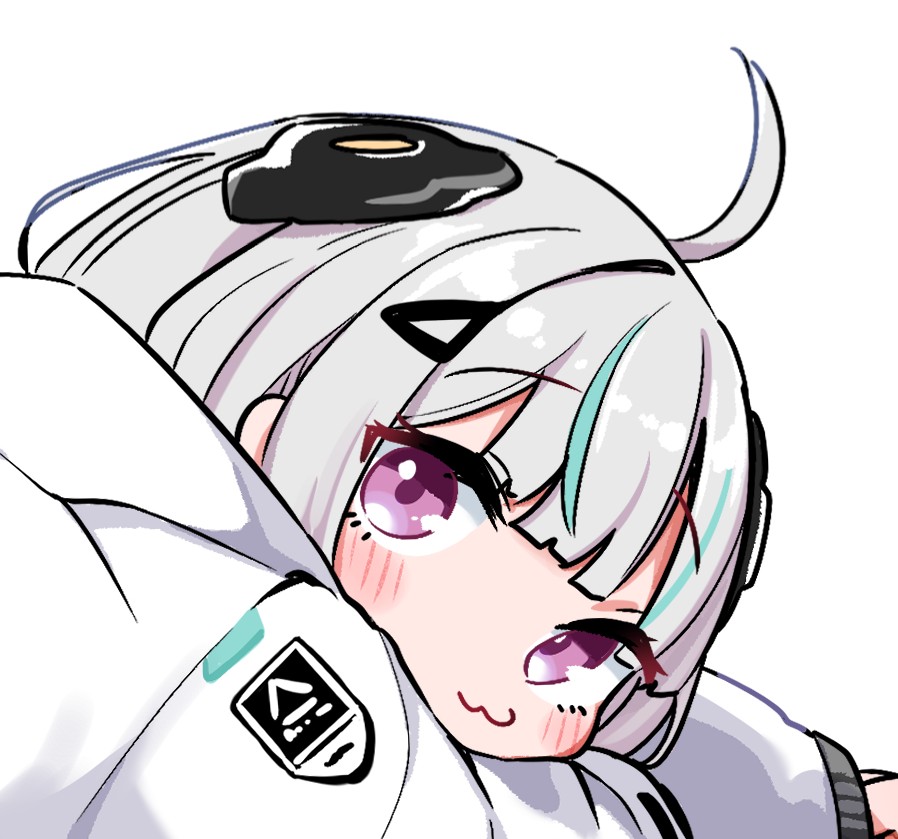 ニケすい4巻、裏表紙と折り返しにいる人たちです 