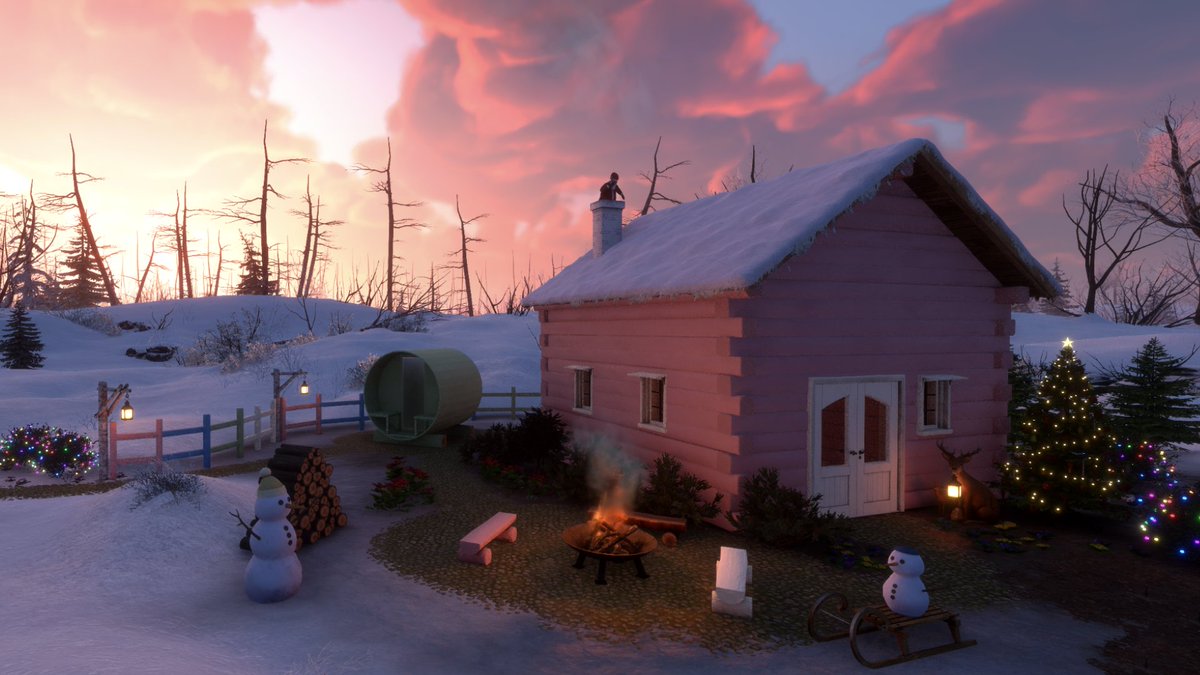 Log Away - updated twice in the past 2 weeks with the Color Update 🩷 and the Plants Update 🪴

Both updates introduce more ways to personalize your retreat, new items, and a round of polishing and fixes.

Log Away on Steam: store.steampowered.com/app/3468400/Lo…