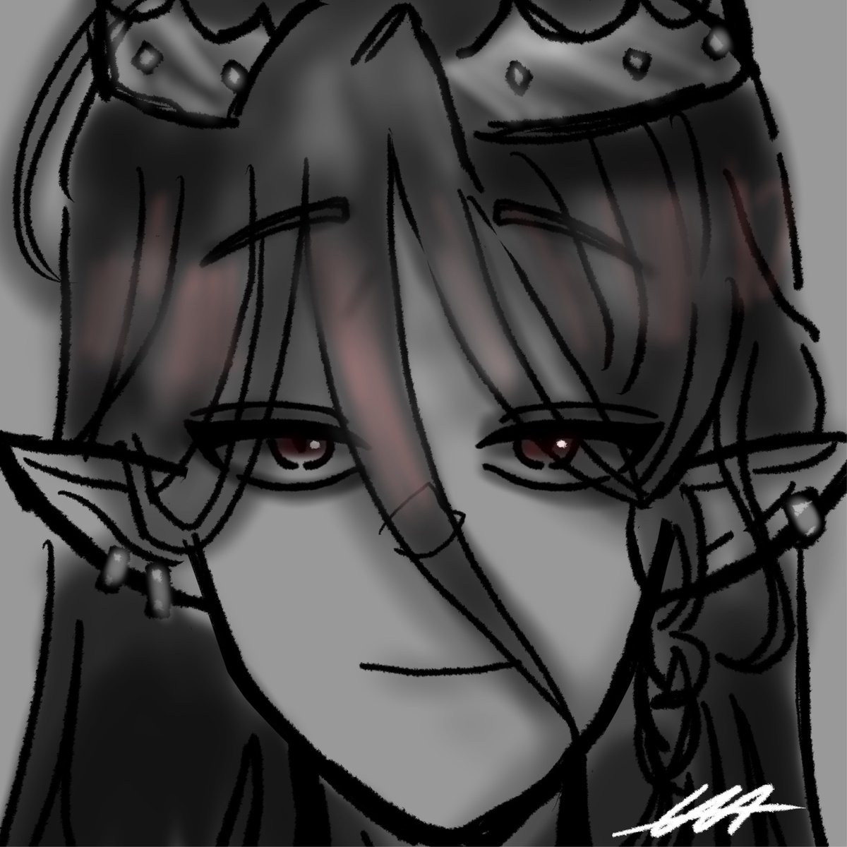 Sketch :)
Omg this is so beautiful :))
#technobladefanart 
#technofanart 
#technoblade