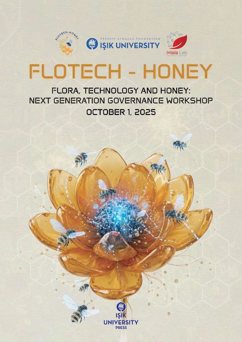 Arıcılık Araştırma Enstitüsü Müdürlüğü olarak,01 Ekim 2025 tarihinde çevrimiçi gerçekleştirilen FLOTECH-HONEY: Flora, Technology and Honey – Next Generation Governance Çalıştayı’nda yer aldık. 

Çalıştay kitapçığına profilimizdeki linkten ulaşabilirsiniz.

belgelik.isikun.edu.tr/xmlui/bitstrea…