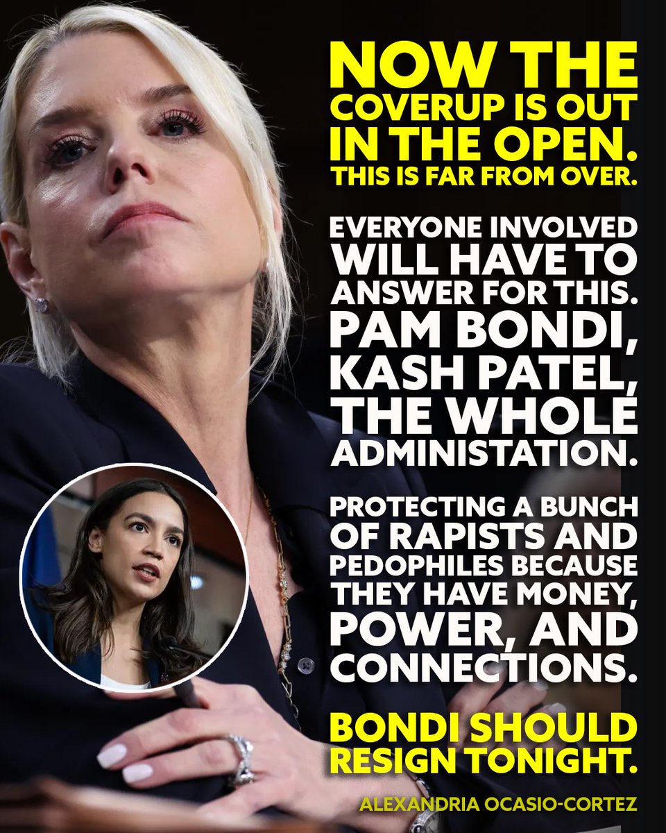 TheDemCoalition's tweet image. Trump and his team have told us all lies for months about the Epstein files, but get ready for more. 

Now we need to stay vigilant and watch for files being scrubbed, destroyed, disappeared, you name it - and they will refuse to release some under the phony guise of their…