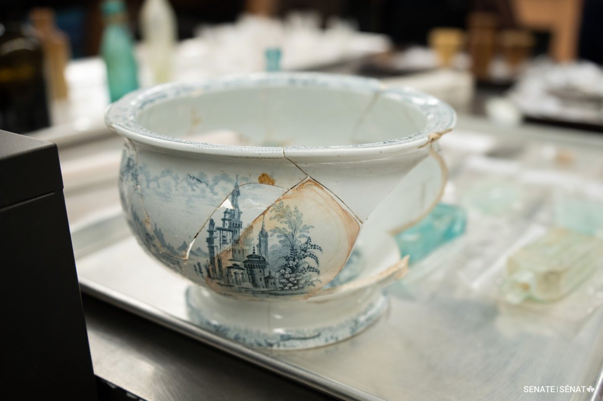 SenateCA's tweet image. You never know what stories lie right beneath your feet! 

During the 2019–2020 archaeological dig on Parliament Hill, more than 205,000 artefact fragments were recovered from the earth where the headquarters of the Rideau Canal construction project once stood. 

Discover…