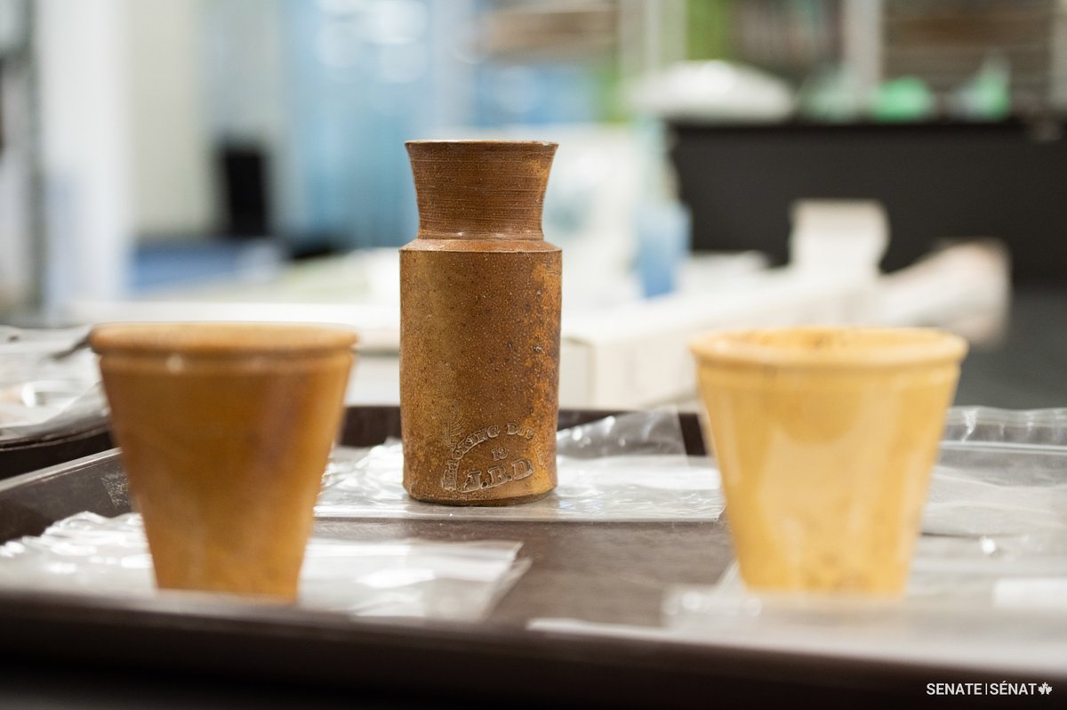 SenateCA's tweet image. You never know what stories lie right beneath your feet! 

During the 2019–2020 archaeological dig on Parliament Hill, more than 205,000 artefact fragments were recovered from the earth where the headquarters of the Rideau Canal construction project once stood. 

Discover…