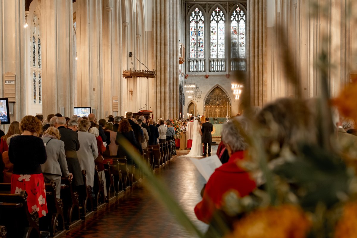 stedscath's tweet image. The Cathedral is an amazing venue for a wedding! We’re happy to explore marriage possibilities with all couples, including people who have been married before. For more information on weddings, visit our website: bit.ly/3JNDu8K

📷Bloom Photography