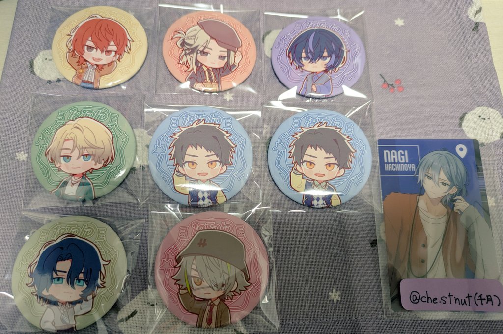 18TRIP　エイトリ　夜半子タろ　タワレコカフェ缶バッジ15個まとめ売り 18TRIP エイトリ 夜半子タろ タワレコカフェ缶バッジ15個まとめ売り