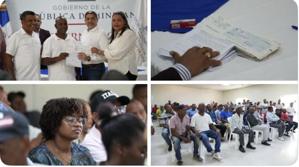 Continua la entrega de ayuda económica a los productores impactados por la tormenta Melissa.
Llegamos a Azua, cumpliendo con el compromiso del Pdte. <a href="/luisabinader/">Luis Abinader</a> de apoyar al campo dominicano.