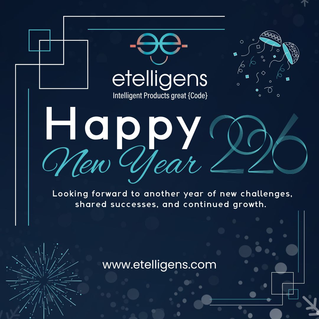 Happy New Year 2️⃣0️⃣2️⃣6️⃣! 🎉 🎆

As the world steps into 2026, Etelligens wishes you a year of growth, innovation, and meaningful digital transformation. 

#HappyNewYear #Etelligens #DigitalTransformation #Innovation #TechSolutions