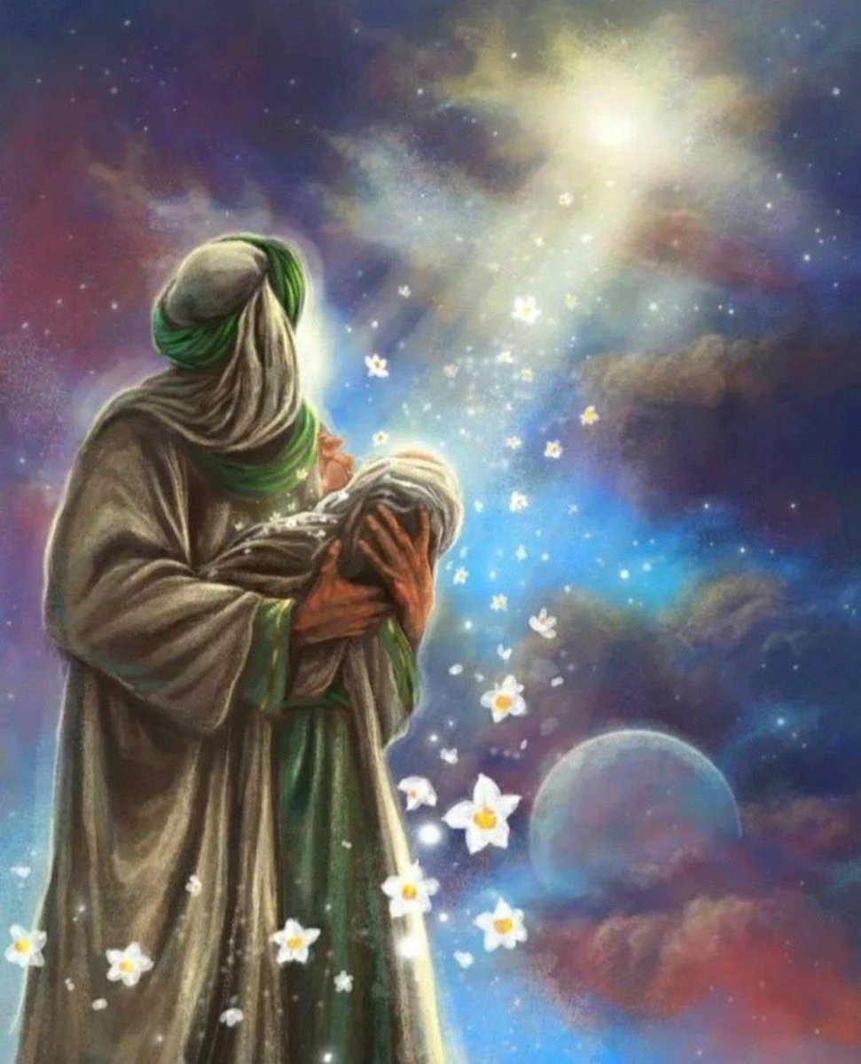Awaited_Hope's tweet photo. 9th of the Month of #Rajab; 

Congratulations to all the believers on the glorious occasion when the youngest but the most impactful soldier of Imam Hussain's (AS) army arrives.

Anniversary of the birth of the little warrior Ali Asghar (AS) https://t.co/l6pl87UHBM