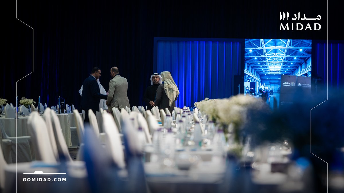 go_midad's tweet photo. قبل لحظات من انطلاق أكثر من 400 فرصة، تفتح آفاقاً جديدة لنهضة إنتاجية متقدمة.

#مزاد_مداد_الصناعي https://t.co/MDPay5AMIs