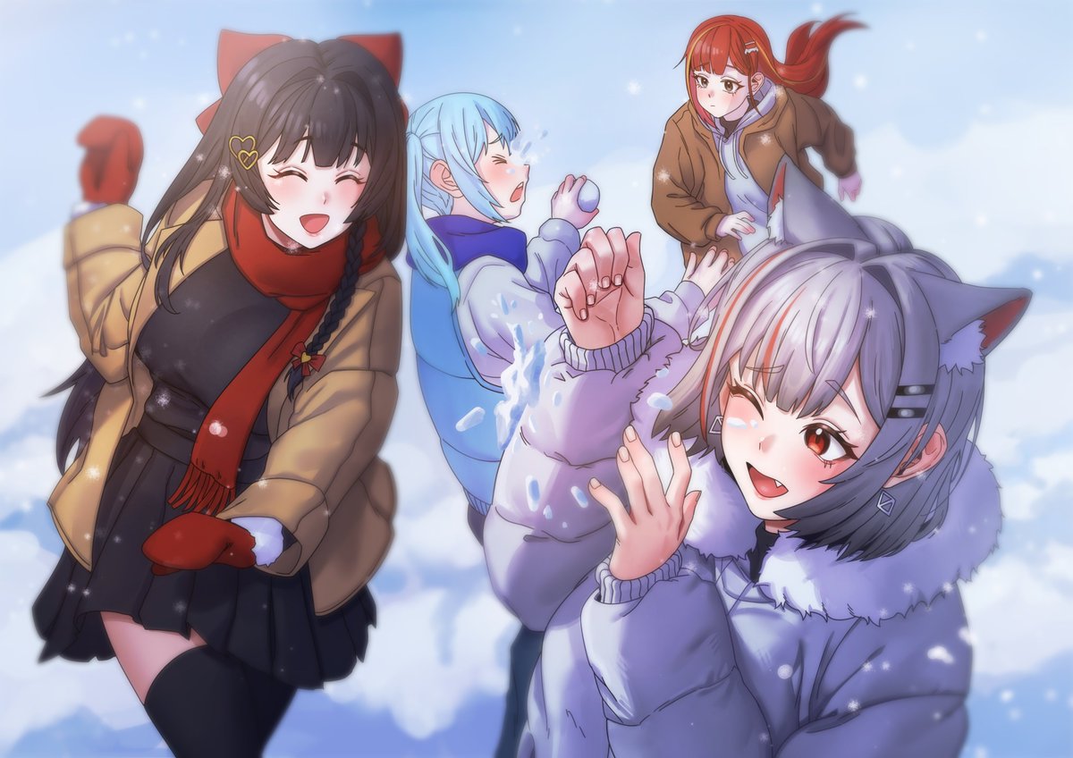 #스텔라이브 #ShiroArt #_hinart #Lize_art #Tabiart