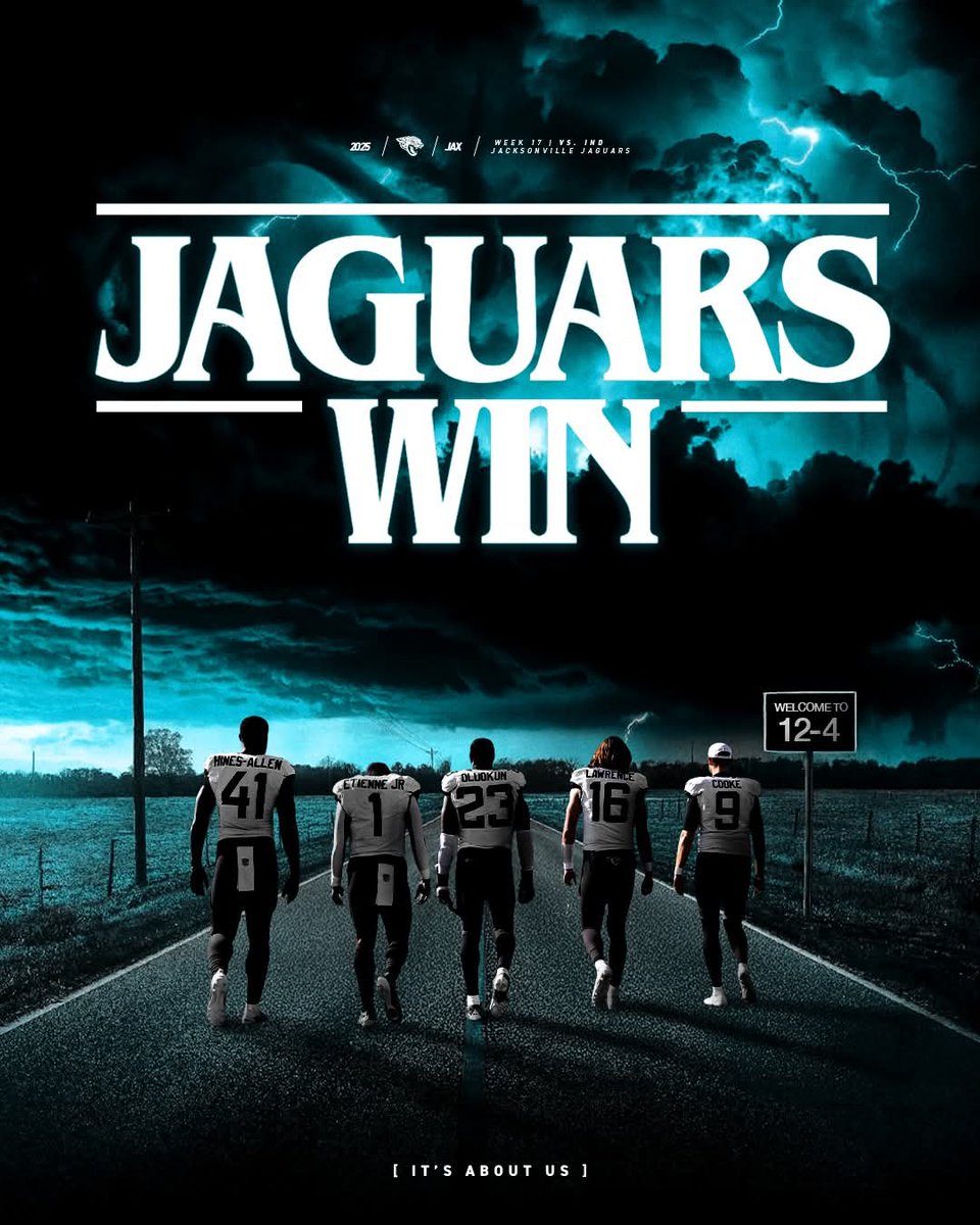 Happy Victory Monday Jag's Fans #DUUUVAL #12Wins